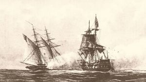 The USS Enterprise vs. the corsair Tripoli, August 1, 1801