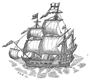 A 17th century East Indiaman