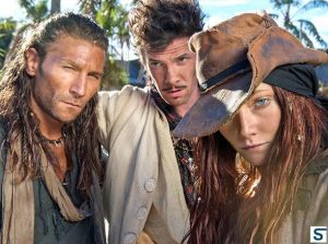 On Black Sails, Vane is a violent man, Rackam a sort of 18th c. pirate PR man, and Bonny is a psycho-killer